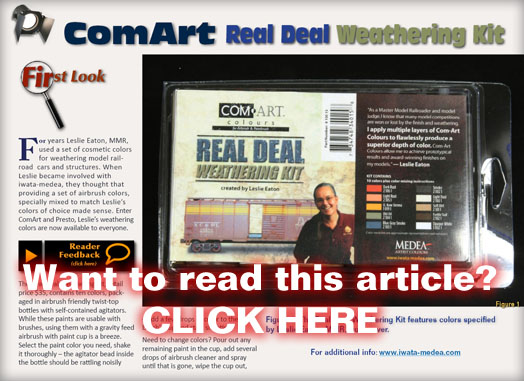 Real Deal Weathering Kit - MRH Issue 10 - Nov/Dec 2010
